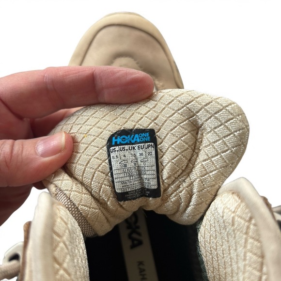 Hoka One One Kaha 2 Shoes Womens 5.5 Beige Hiking Boot - Picture 6 of 11